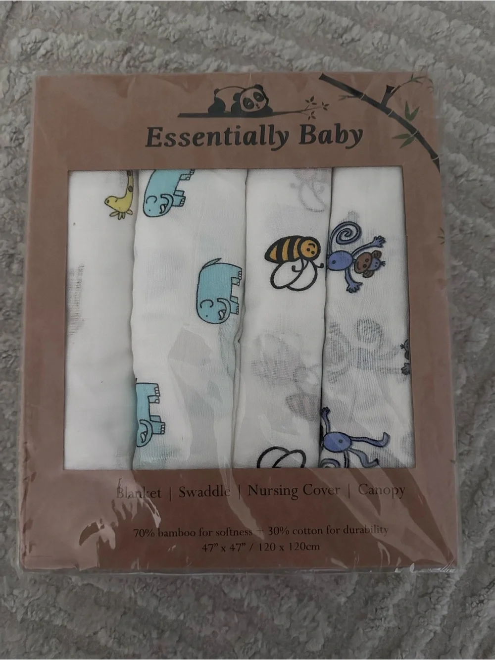 Baby Swaddle Nursing Cover Pack of 4